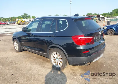 2011 BMW X3 xDrive28I z USA, uszkodzony, nr VIN 5UXWX5C57BL715285